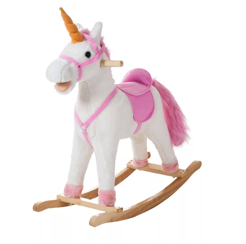 15.1_7c26c1fd-56d1-470b-8c6e-3e95a4cf5c2e.png Toy Time Plush Unicorn Rocker - Image 1