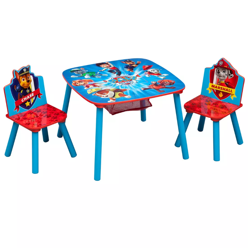 2.1_3edf76fc-13bf-4ba0-b413-f7a6270cb325.png Delta Children Nickelodeon PAW Patrol 3-Pc. Table and Chair Set with Storage - 图片 1