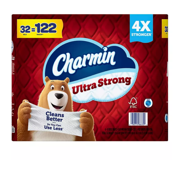 Charmin Ultra Strong Toilet Paper (231 sheets/roll, 32 rolls)