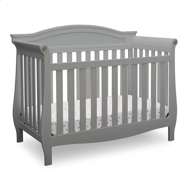 31.1_5cfe6fe4-1057-444b-b5b4-63af73277d61.png Delta Children Lancaster 4-in-1 Convertible Crib (Choose Your Color) - Image 1