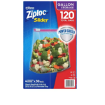 Ziploc Storage Slider Gallon Bags (120 ct.)